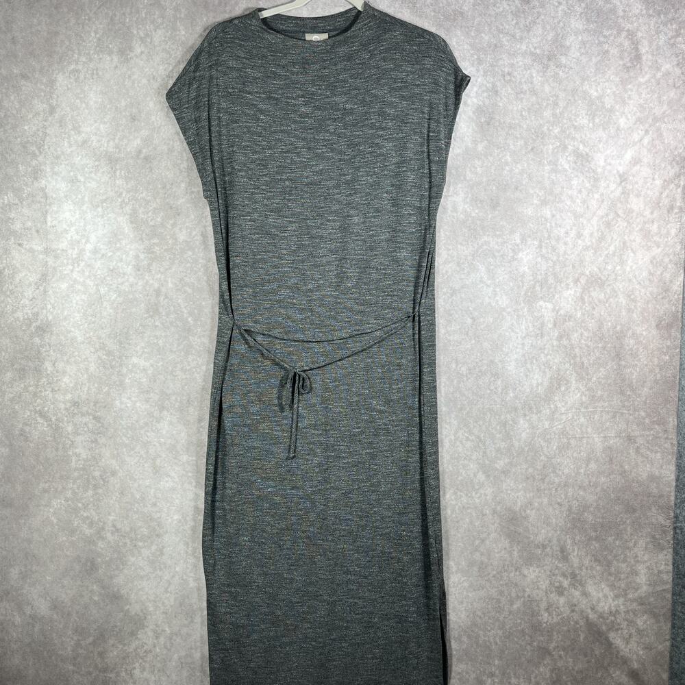 Dolan Left Coast Collection Dress‎ Womens Small Maxi Belted Sleeveless Knit USA